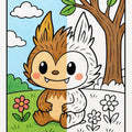Labubu Coloring Pages & Coloring Book • Labubuu Printable • Kawaii Monster Art • Digital Download PDF PNG